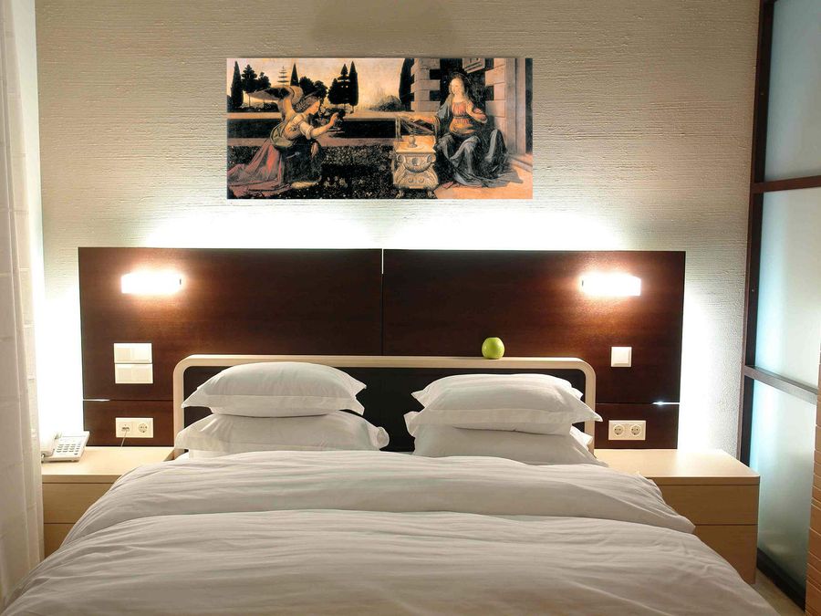 Da Vinci - Annunciazione, Decorative MDF Panel (140x64cm)