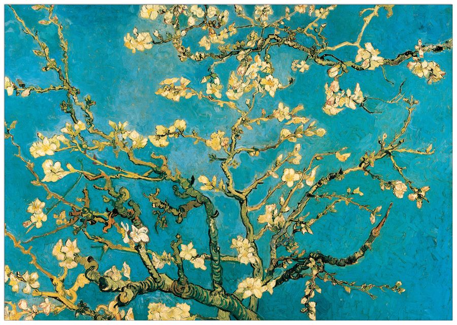 Van Gogh - Mandorli In Fiore A San Remy, Decorative MDF Panel (136x96cm)