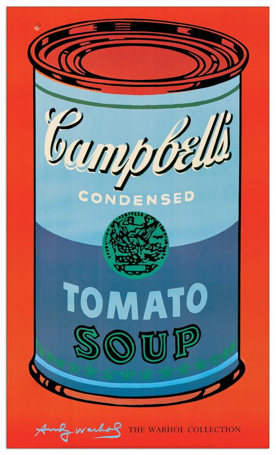 artopweb Warhol - Campbell's Soup Can 1965 Decorative MDF Panel (61x101cm)