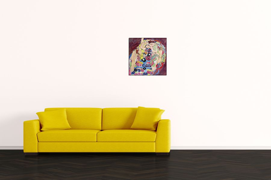 Klimt Gustav - Virgins, Decorative MDF Panel (50x50cm)