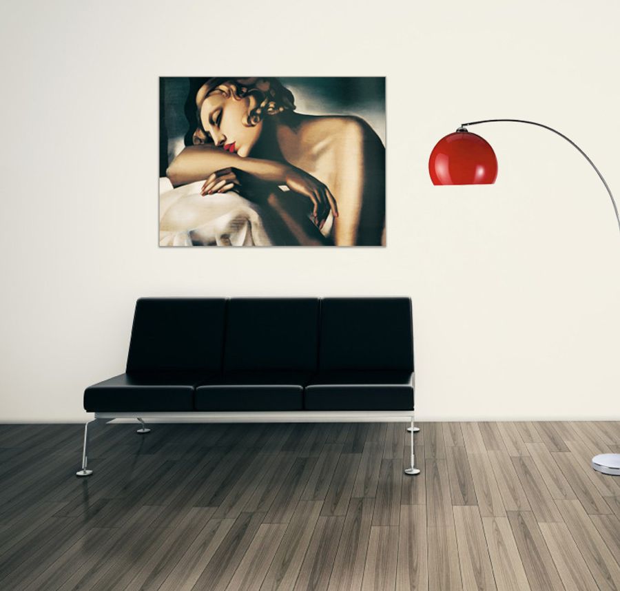 De Lempicka - La Dormeuse, 1931-32, Decorative MDF Panel (80x60cm)