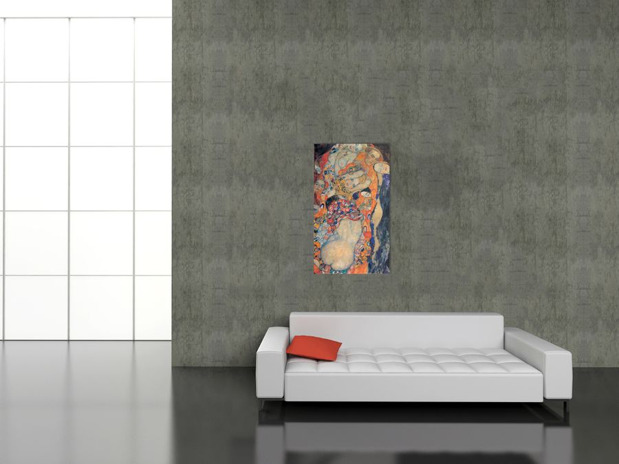 Klimt - Braut, Decorative MDF Panel (140x81cm)