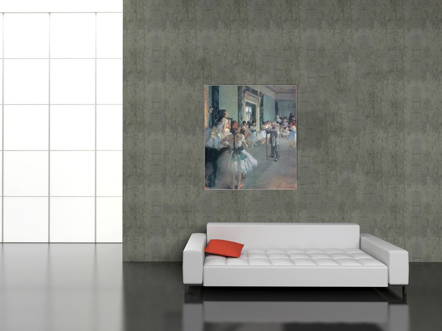 Degas - Ballet Schule, Decorative MDF Panel (123x140cm)