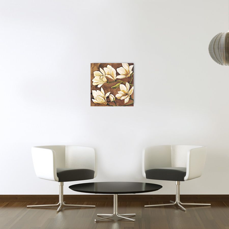 Tartagni - Fiori Di Magnolia, Decorative MDF Panel (50x50cm)