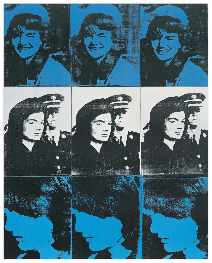 Warhol - Jacqueline Jackies, 1964, Decorative MDF Panel (68x88cm)