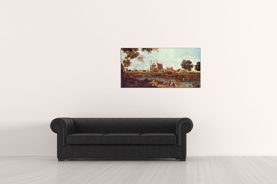Canaletto - Eton College, Decorative MDF Panel (100x50cm)