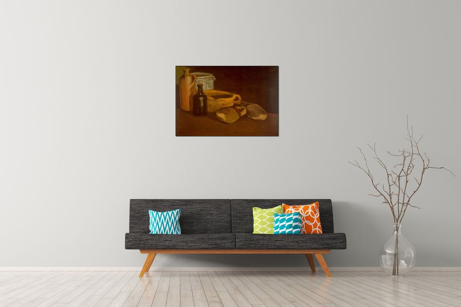 Van Gogh Vincent - Cogs, Decorative MDF Panel (80x60cm)