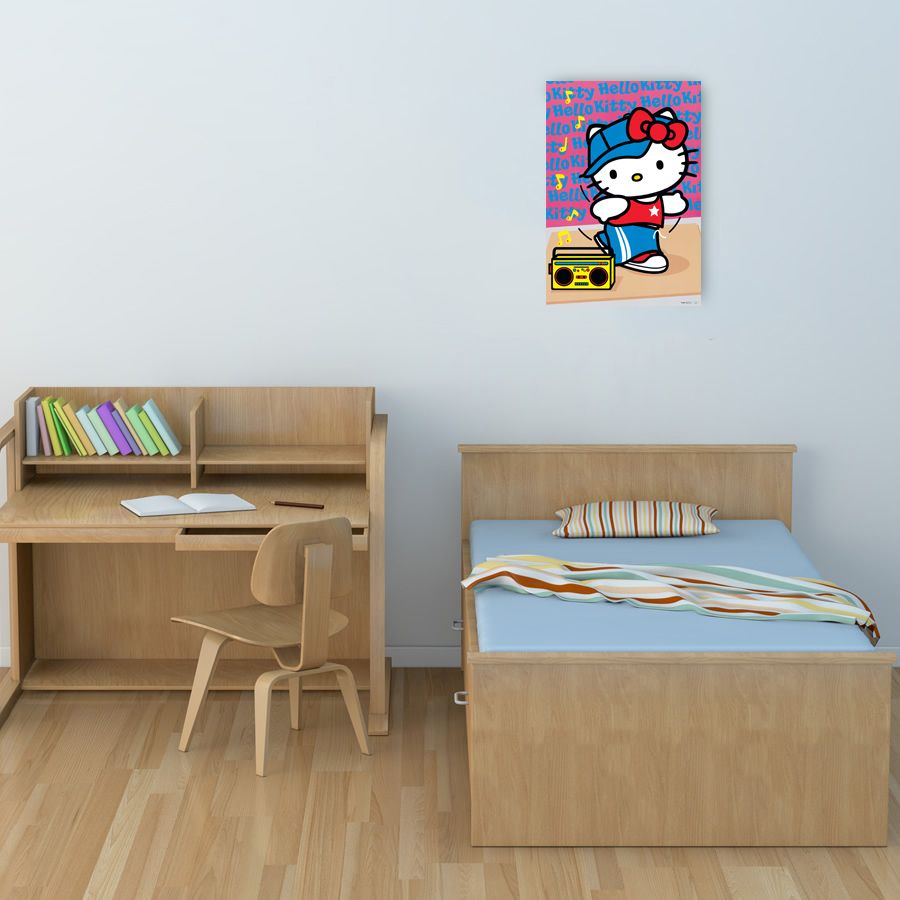 Null - Hello Kitty, Decorative MDF Panel (69x99cm)