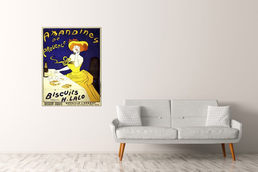 Cappiello - Amandines de Provence, Decorative MDF Panel (90x120cm)