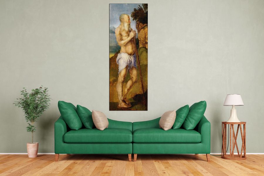 Albrecht Dürer - St. Onophrius, Decorative MDF Panel (50x140cm)