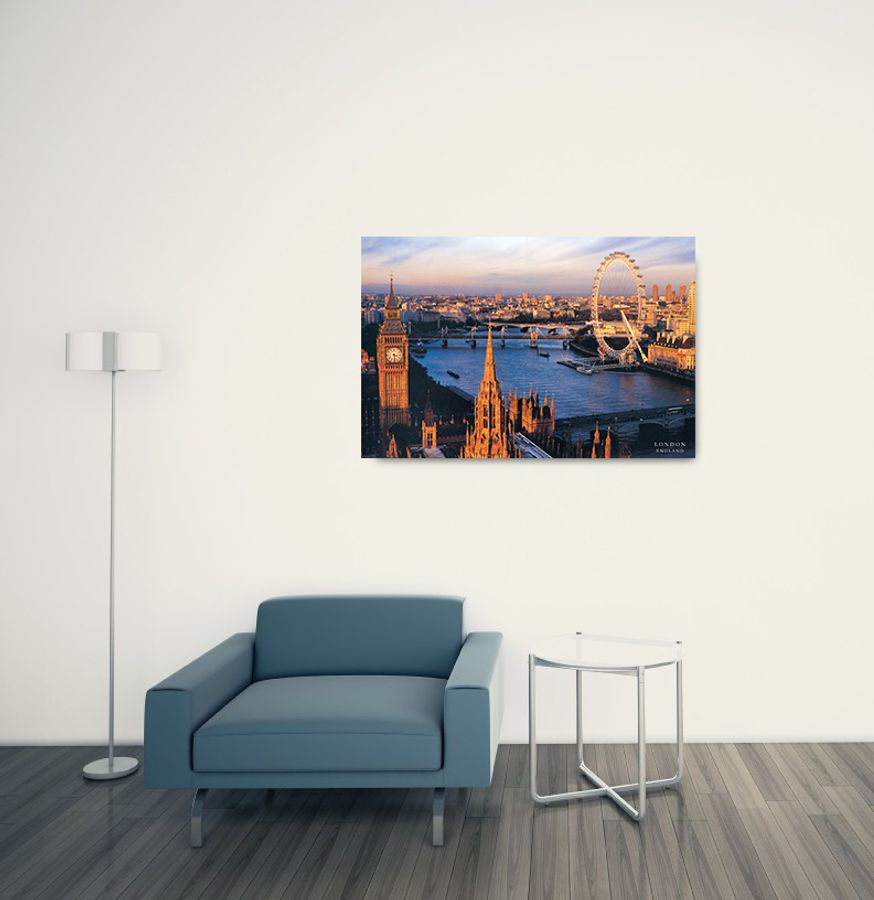 Null - England, Decorative MDF Panel (90x60cm)