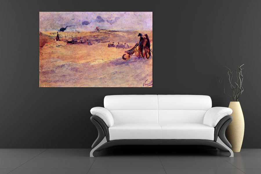 Van Gogh Vincent - The dunes, Decorative MDF Panel (135x90cm)