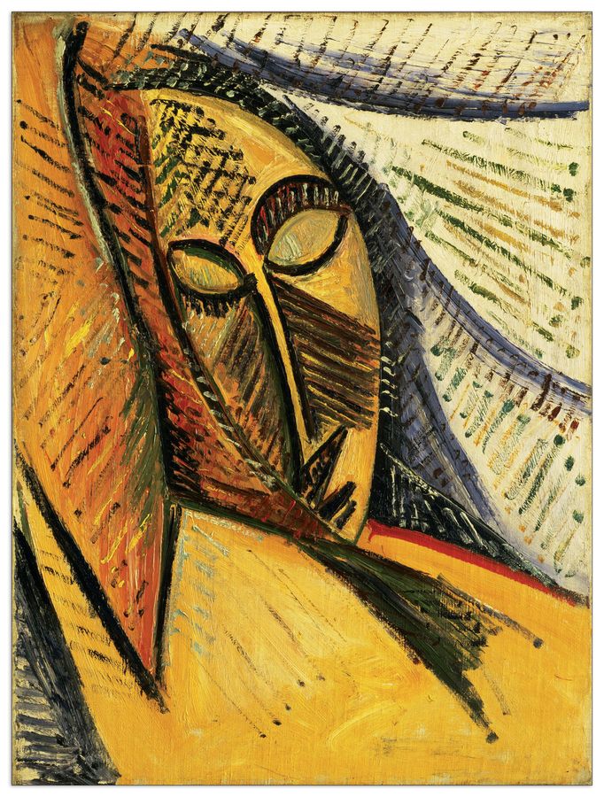Picasso - Head Of Sleeping Woman, Decorative MDF Panel (60x80cm)