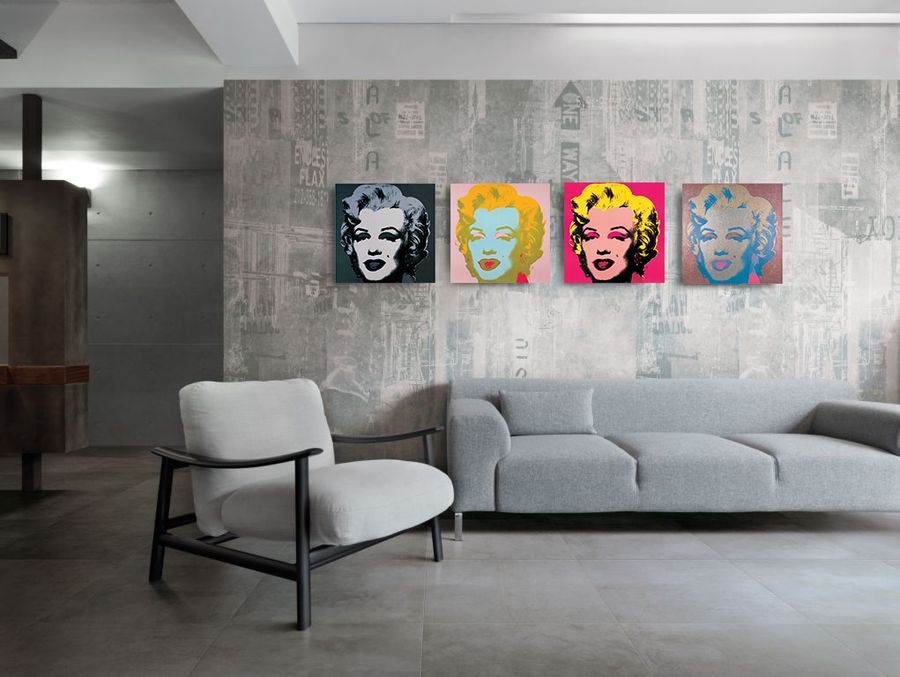 Warhol - Marilyn Monroe, Decorative MDF Panel (65x70cm)