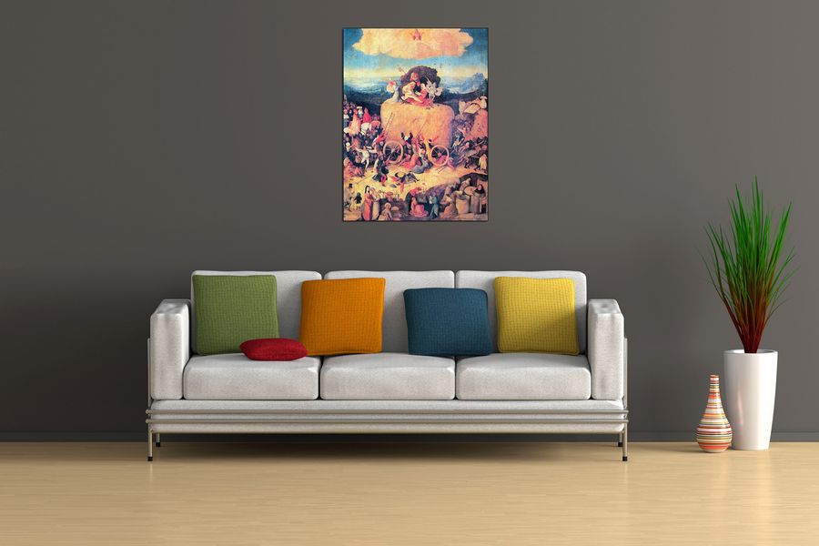 Bosch Hieronymus  - Central table, Decorative MDF Panel (60x80cm)