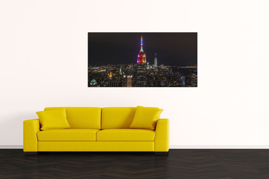 Art Studio - Big apple, Decorative MDF Panel (140x70cm)