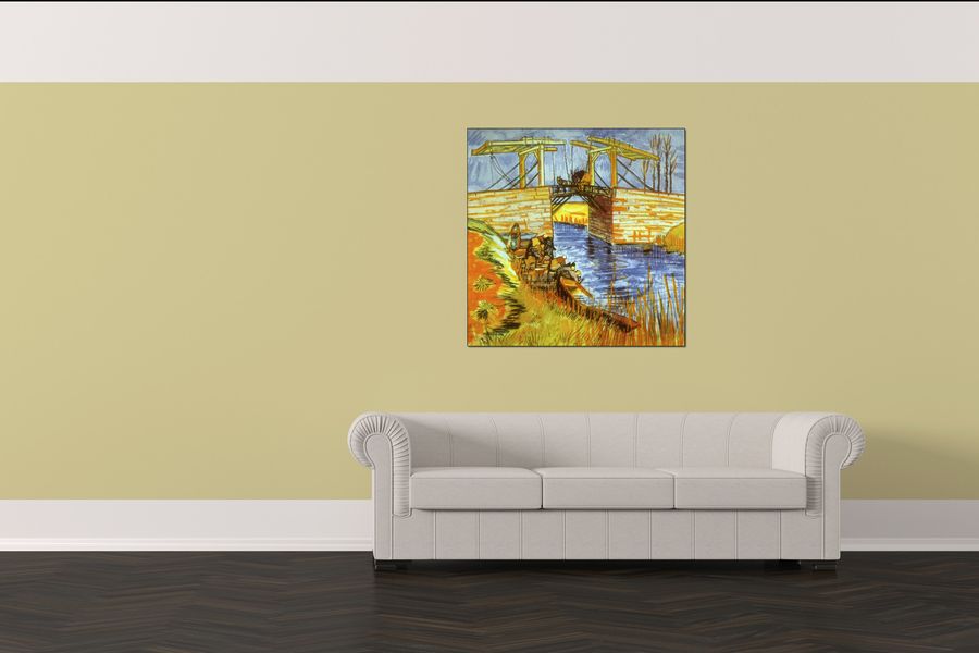 Van Gogh Vincent - Langlois, Decorative MDF Panel (100x100cm)