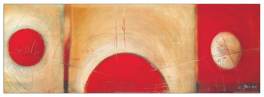 Becam - L'autre monde, Decorative MDF Panel (95x33cm)