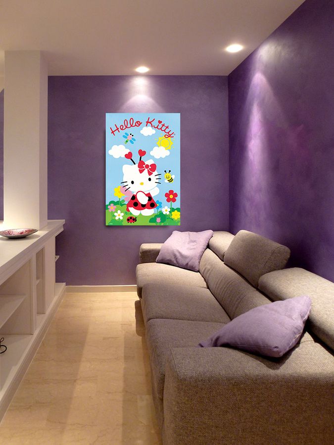 Null - Hello Kitty, Decorative MDF Panel (60x90cm)
