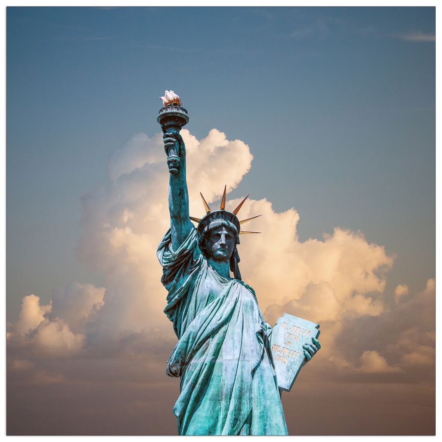 Art Studio - Statue of Liberty, Decorative MDF Panel (70x70cm)