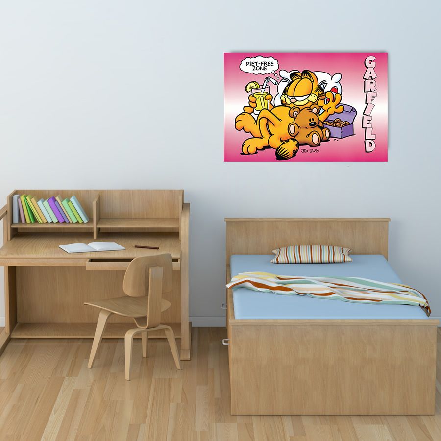 Null - Garfield, Decorative MDF Panel (90x60cm)
