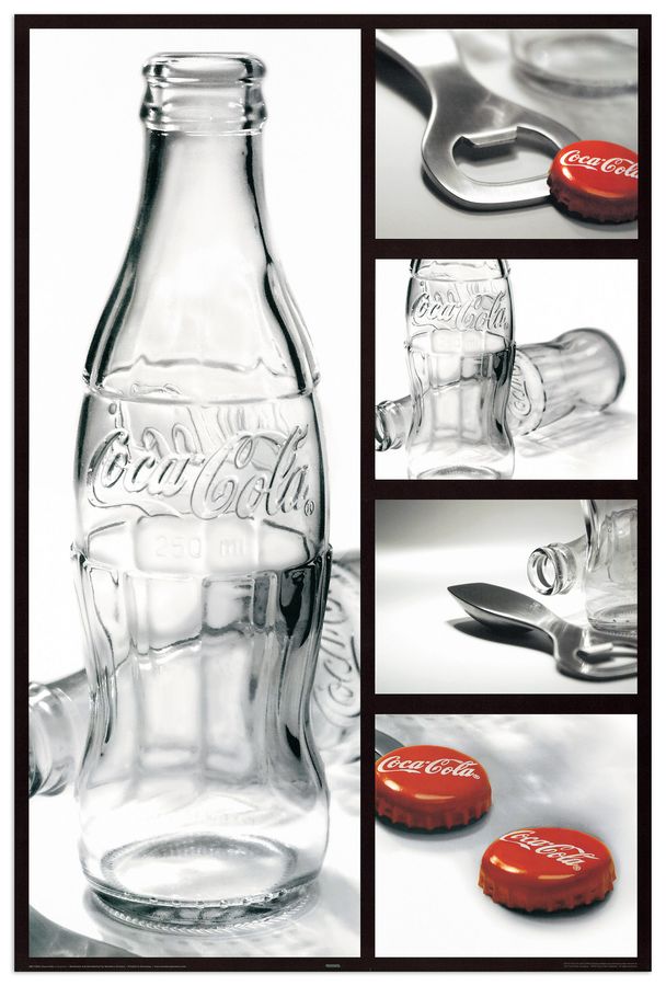 Null - Coca-Cola, Decorative MDF Panel (61x91cm)