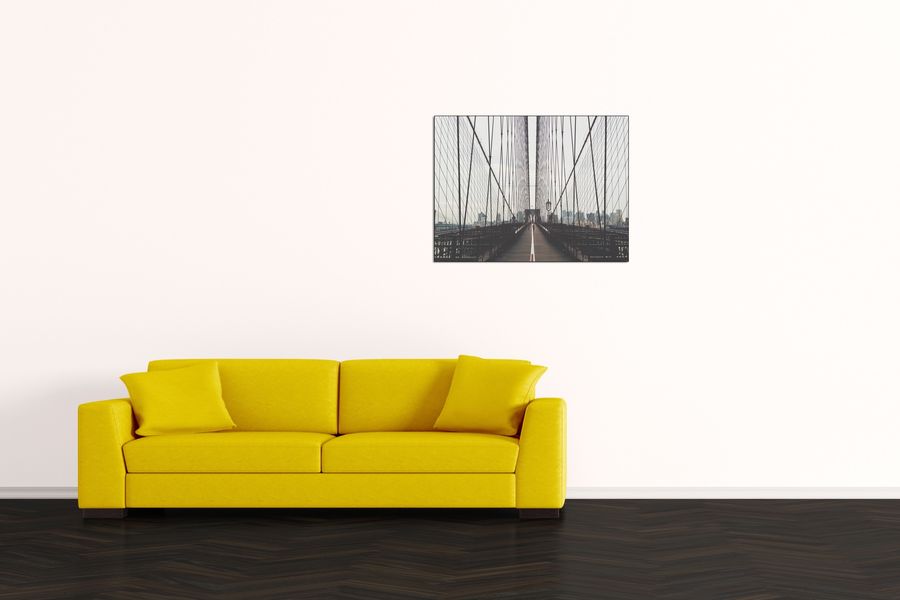 Art Studio - Brooklyn Bridge, Decorative MDF Panel (80x60cm)