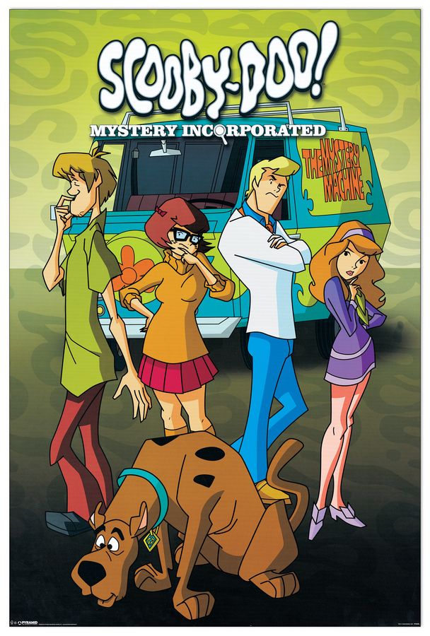 Null - Scooby-Doo ! ( The Gang ), Decorative MDF Panel (60x90cm)