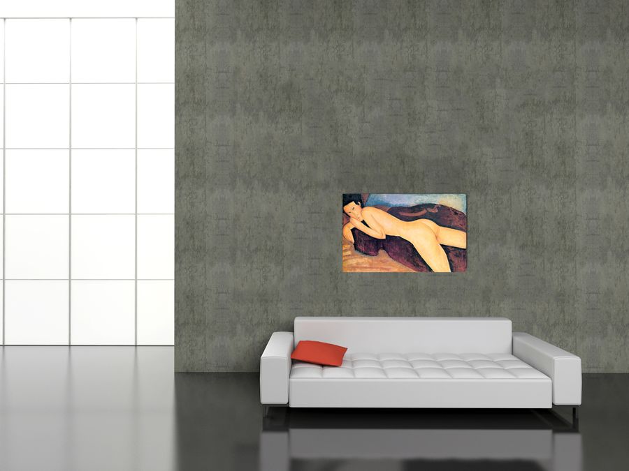 Modigliani - Reclining Nude From The Back, Decorative MDF Panel (140x89cm)