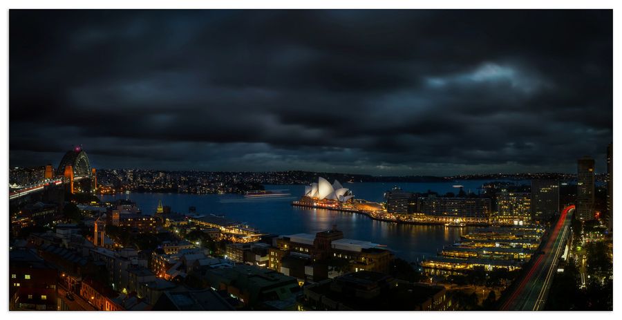 Art Studio - Sydney, Decorative MDF Panel (140x70cm)