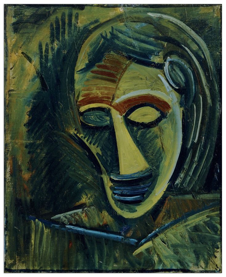 Picasso - Woman's Head, Decorative MDF Panel (60x74cm)