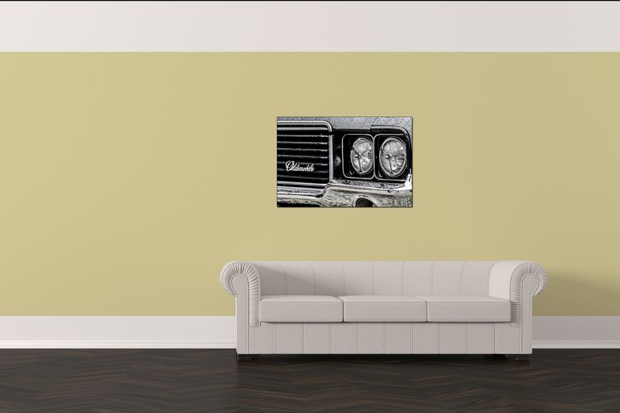 Art Studio - Oldsmobile, Decorative MDF Panel (90x60cm)