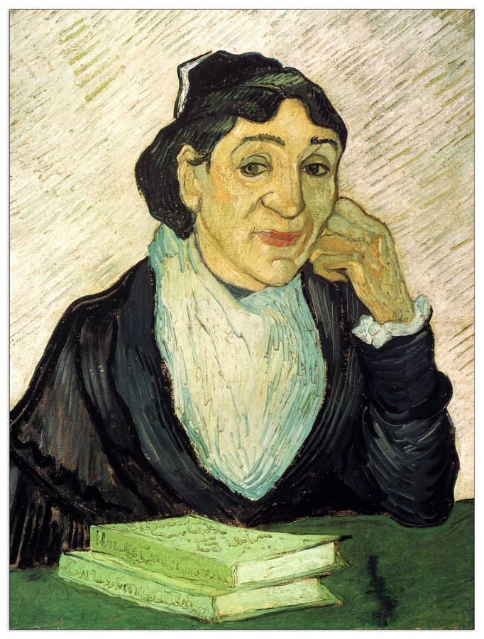 Van Gogh Vincent - L Arlesienne Madame Ginoux, Decorative MDF Panel (60x80cm)