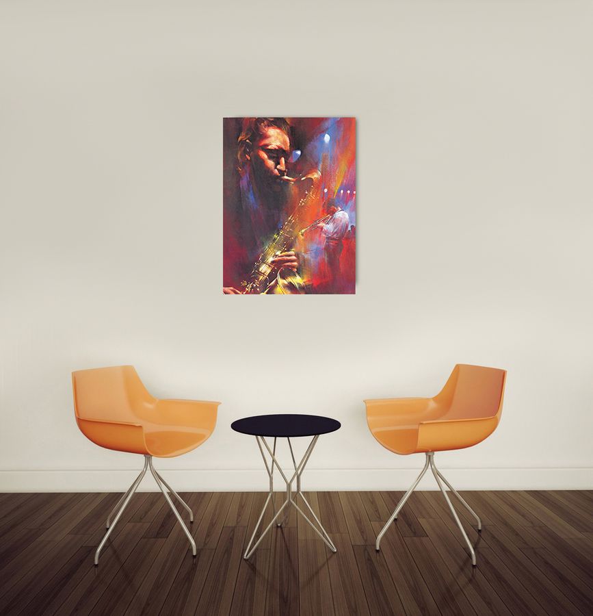 Vega - Blue Note, Decorative MDF Panel (60x80cm)