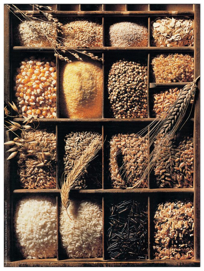 Ricter - Cereali E Riso, Decorative MDF Panel (60x80cm)