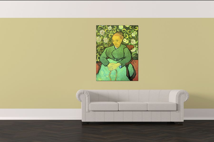 Van Gogh Vincent - La Berceuse (Augustine Roulin), Decorative MDF Panel (90x120cm)