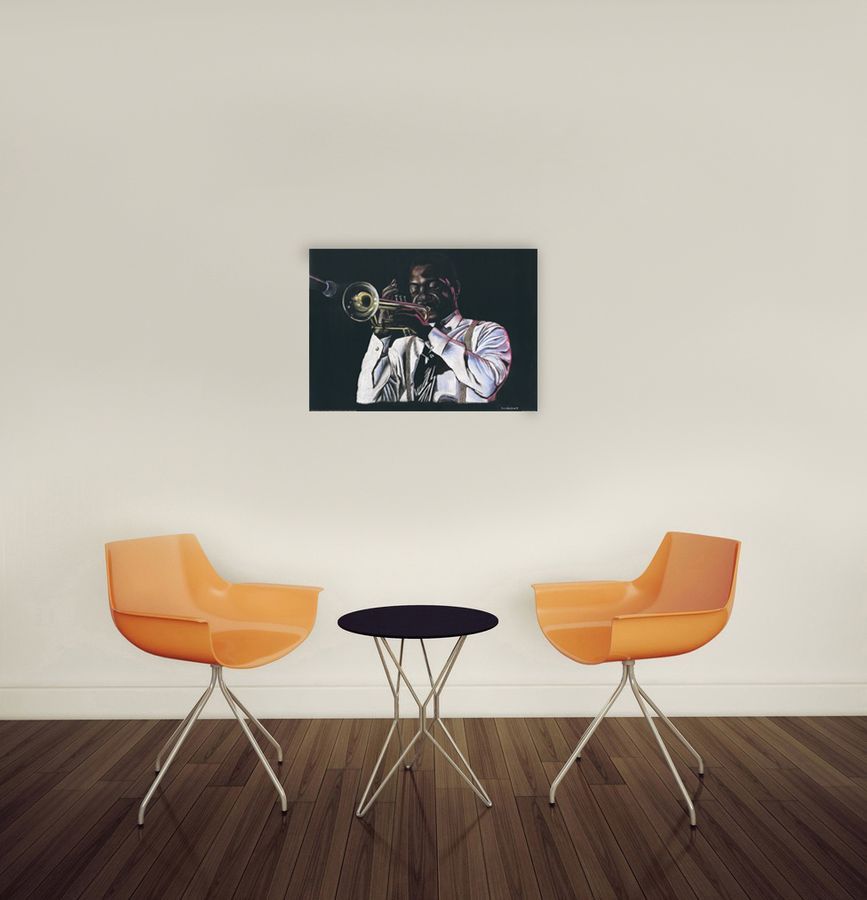 Alvarez - Trompeta II, Decorative MDF Panel (70x50cm)