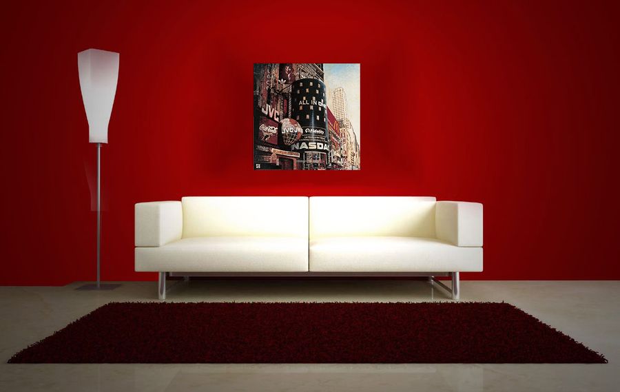 Arietti - Nasdaq Connection, Decorative MDF Panel (70x70cm)