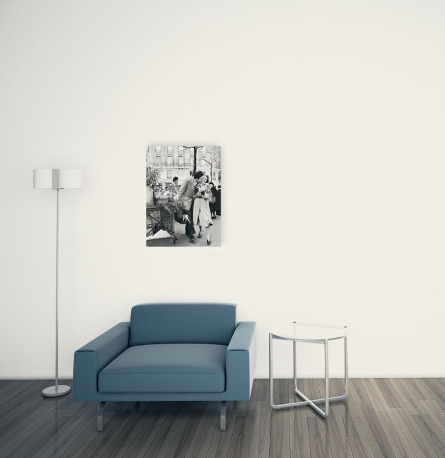 Paris - Bacio, Decorative MDF Panel (47x62cm)