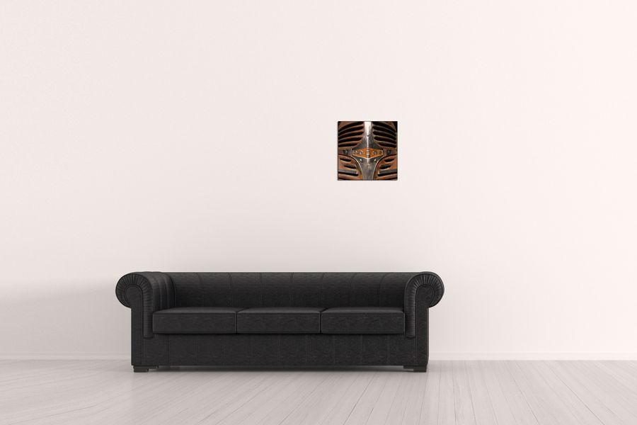Art Studio - Dodge, Decorative MDF Panel (30x30cm)