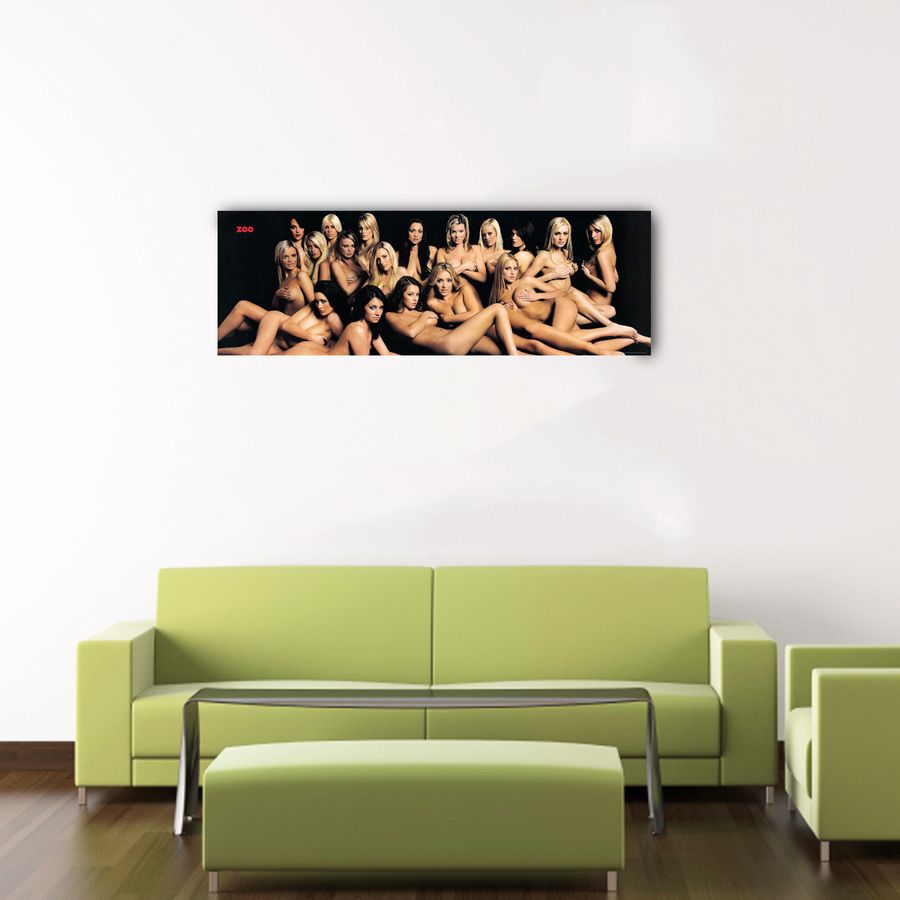 Zoo - Glamour, Decorative MDF Panel (158x53cm)
