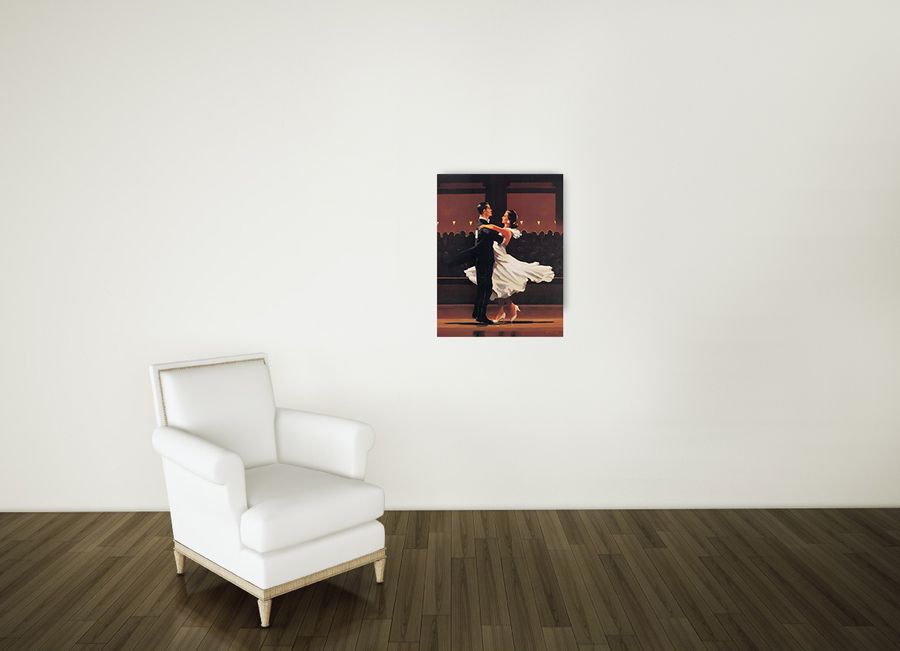 Vettriano - Take This Walz, Decorative MDF Panel (45x58cm)