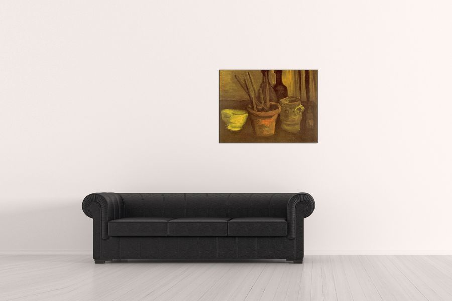 Van Gogh Vincent - Paintbrushes, Decorative MDF Panel (80x60cm)