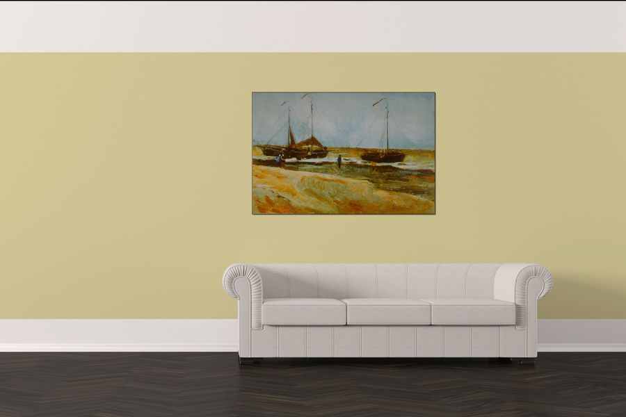 Van Gogh Vincent - Calm Weather, Decorative MDF Panel (135x90cm)