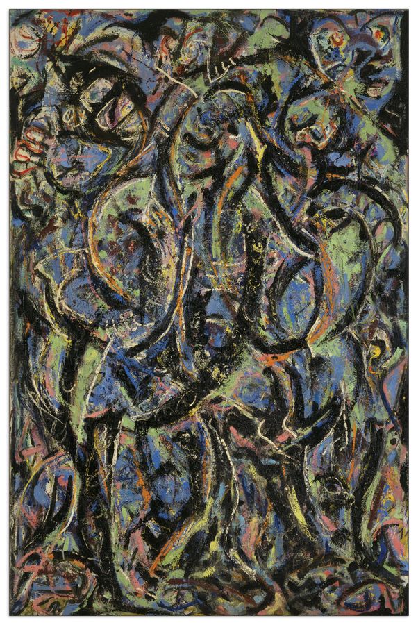 Pollock - Gothic, Decorative MDF Panel (60x90cm)