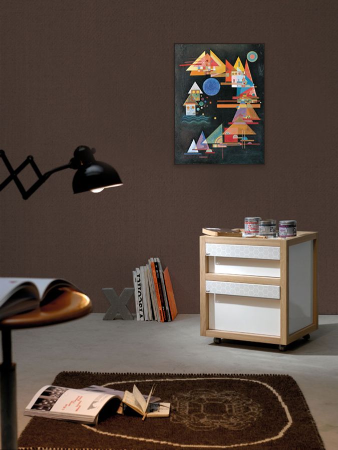 Kandinsky - Picchi in arco, Decorative MDF Panel (60x80cm)