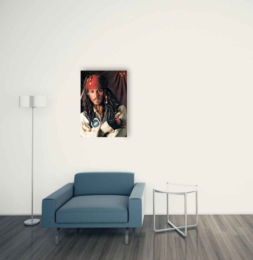 Buena Vista - Johnny Depp, Decorative MDF Panel (70x100cm)