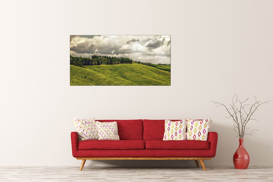 Art Studio - Tuscany, Decorative MDF Panel (140x70cm)