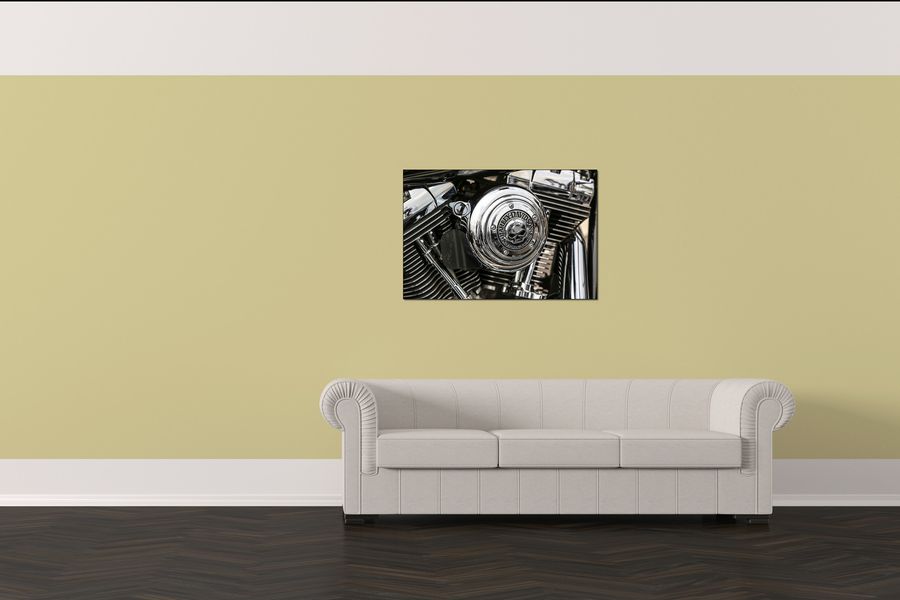 Art Studio - Motorcycle, Decorative MDF Panel (90x60cm)
