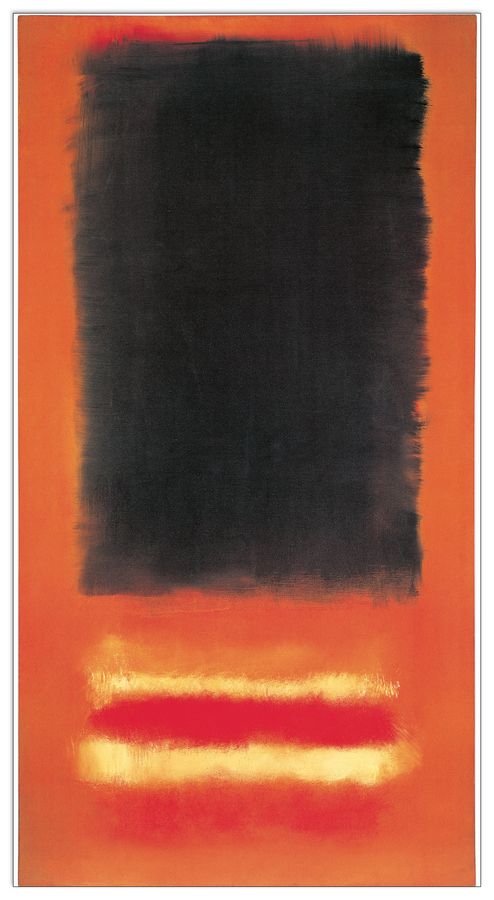 Rothko - Untilted, 1950, Decorative MDF Panel (43x83cm)